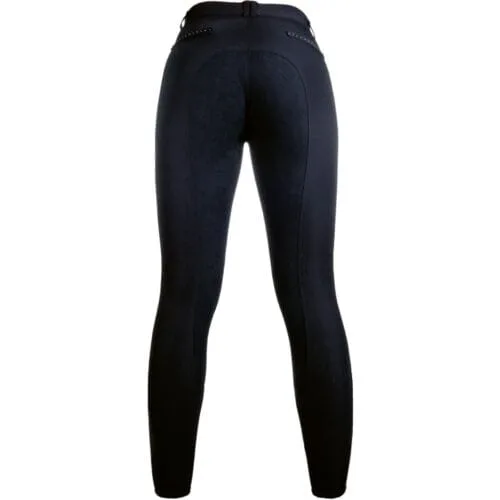 HKM Ridbyxor Rosegold Helskodda Alos Fuskmocka