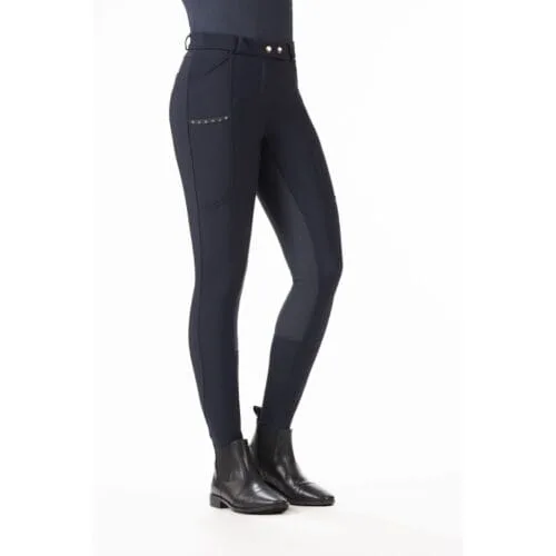HKM Vinterfodrade Ridbyxor Rosegold Glamour