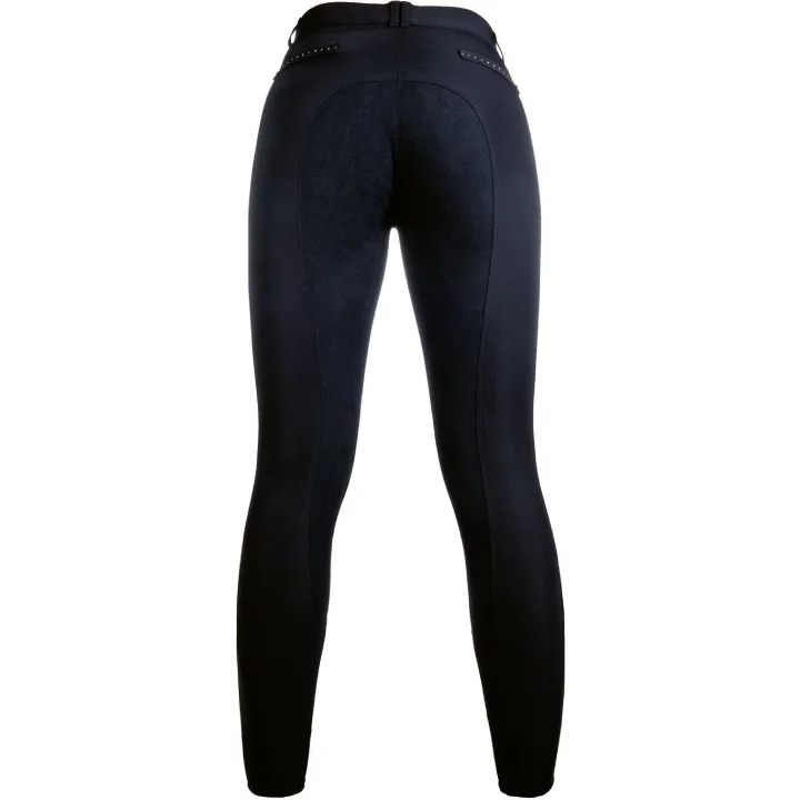 HKM Ridbyxor Rosegold Helskodda Alos Fuskmocka