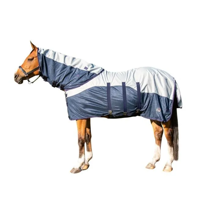 HKM Rain Flugtäcke med vattentät ryggdel och hals
